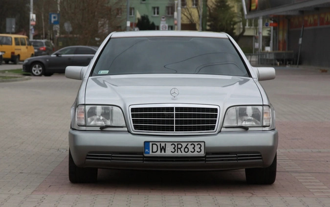 Mercedes-Benz Klasa S cena 39900 przebieg: 289000, rok produkcji 1991 z Wrocław małe 596